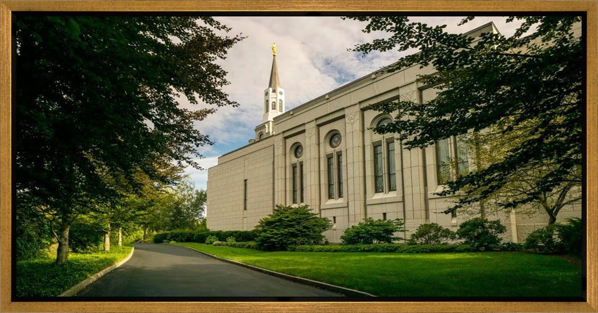 Boston Temple Trees Of Life Panoramic