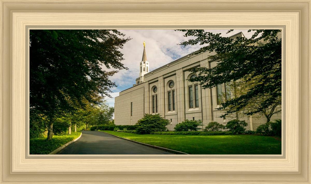 Boston Temple Trees Of Life Panoramic