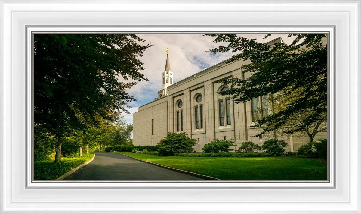 Boston Temple Trees Of Life Panoramic