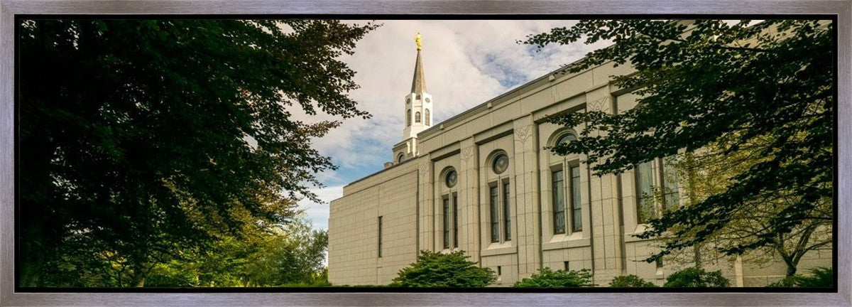 Boston Temple Trees Of Life Panoramic
