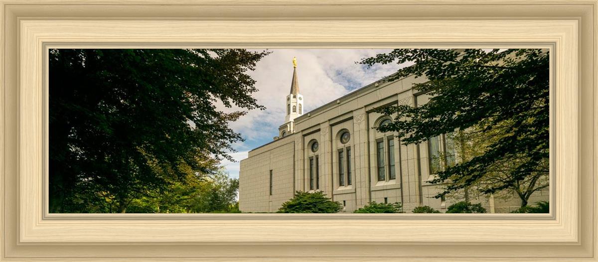 Boston Temple Trees Of Life Panoramic