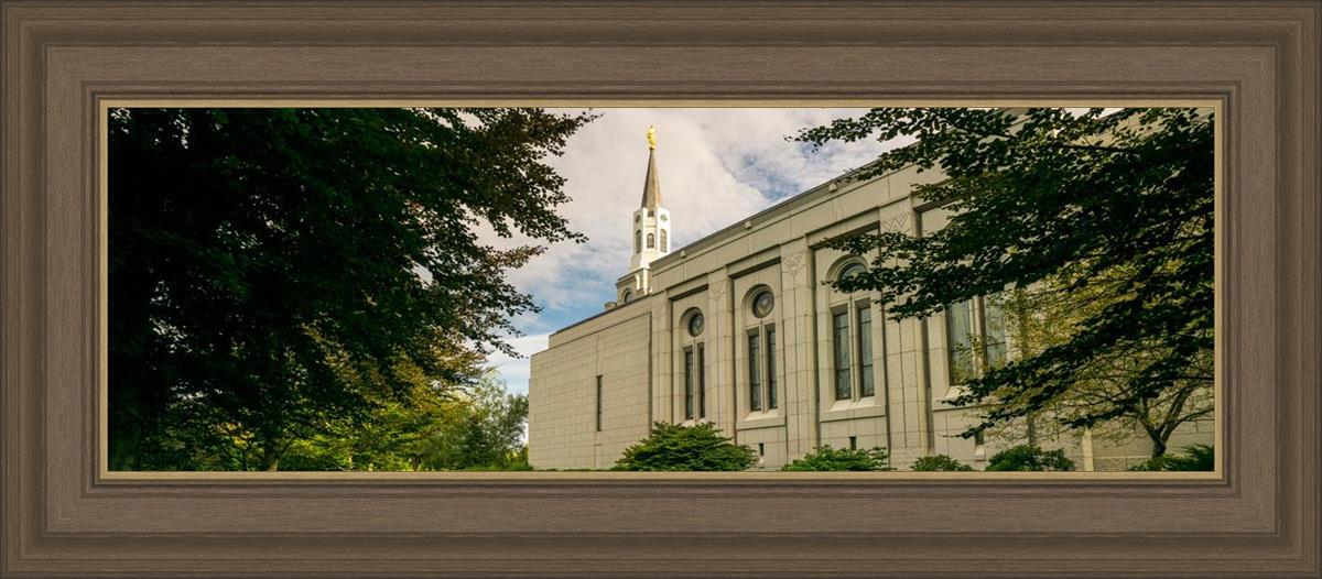 Boston Temple Trees Of Life Panoramic