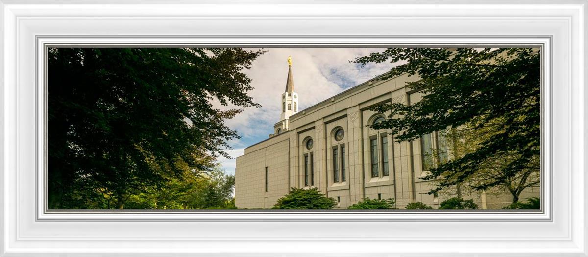 Boston Temple Trees Of Life Panoramic