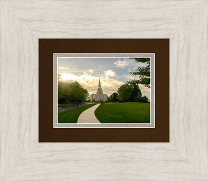 Boston Temple Summer Glow