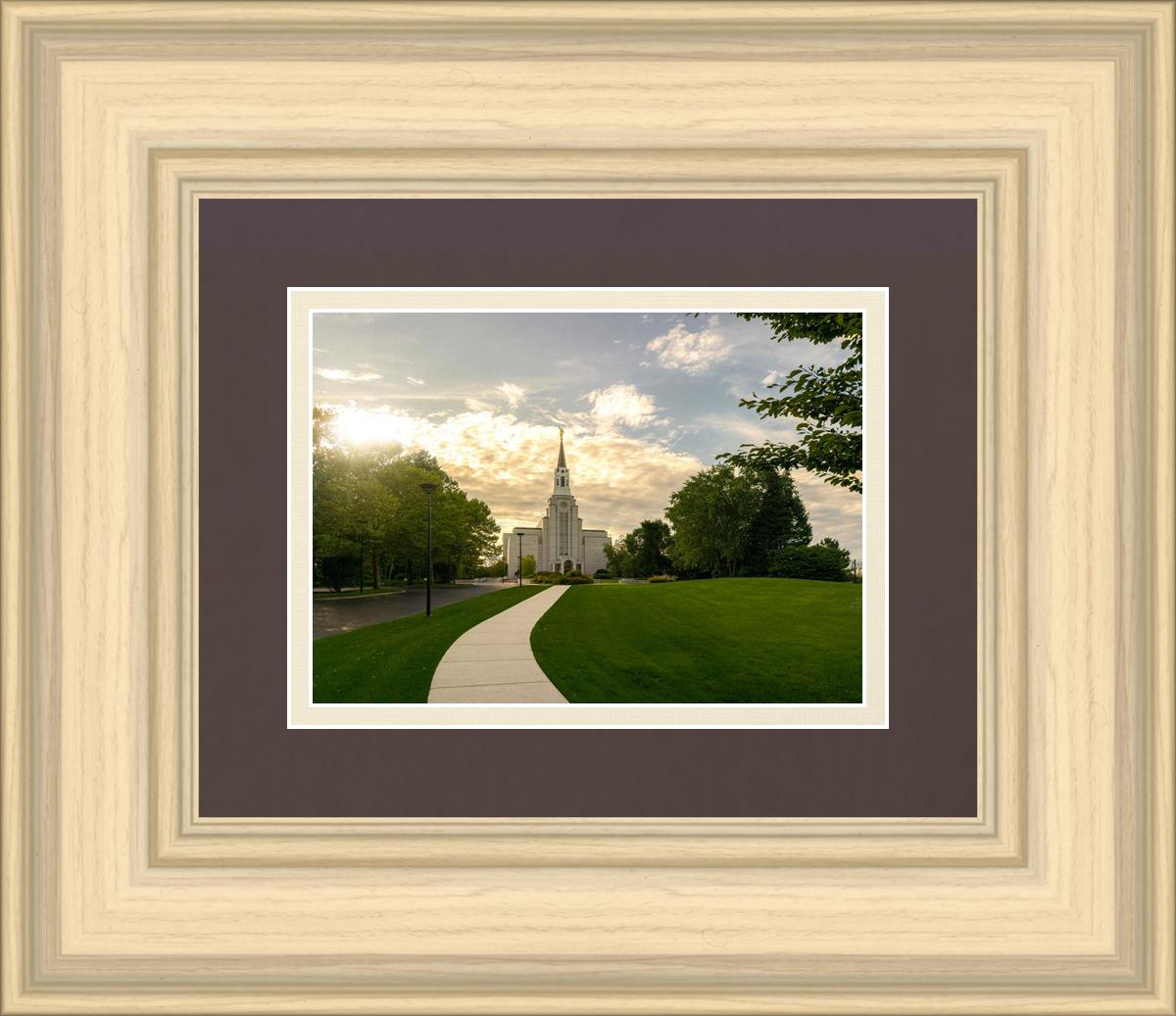 Boston Temple Summer Glow