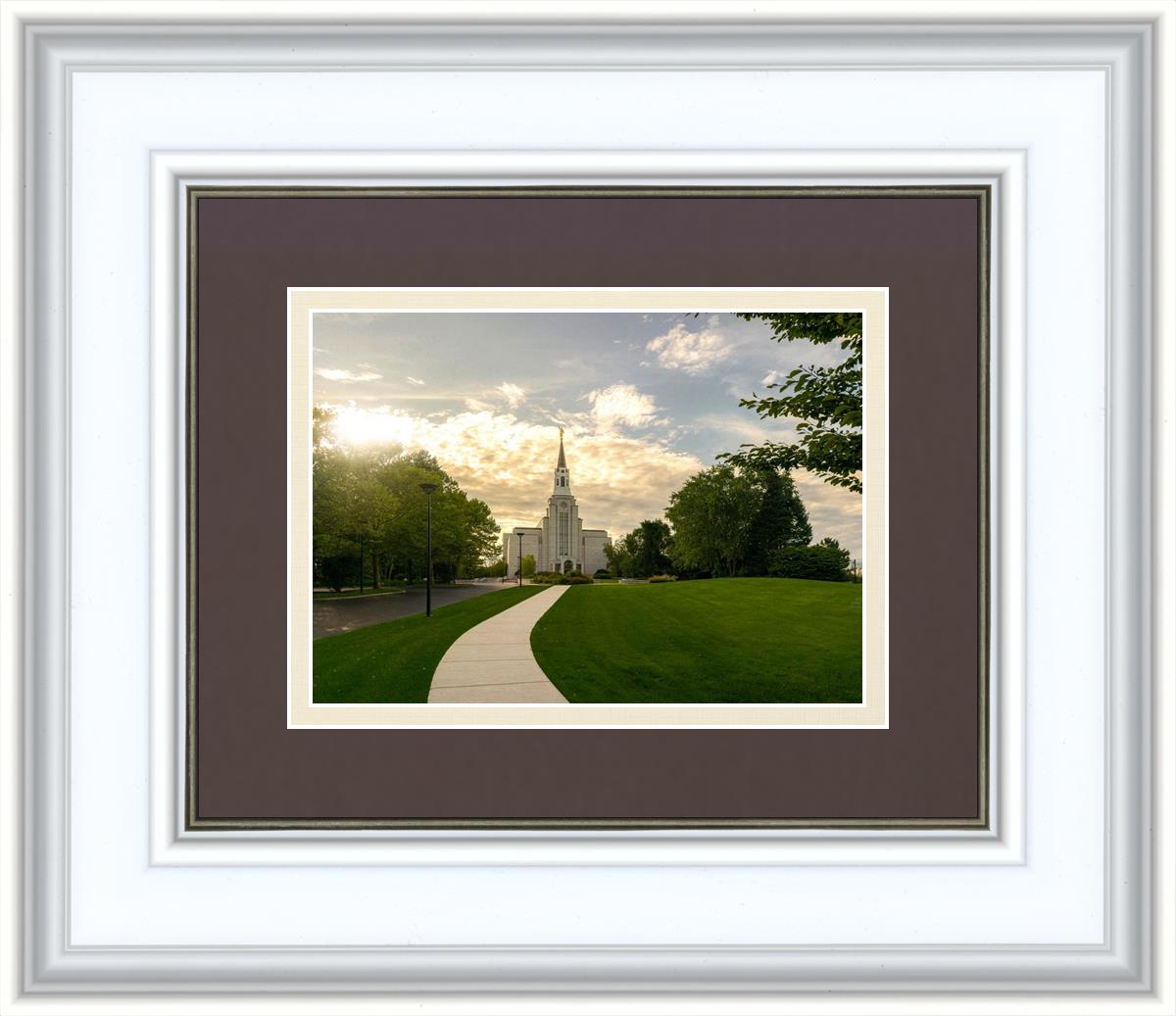 Boston Temple Summer Glow