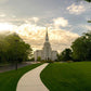 Boston Temple Summer Glow