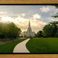 Boston Temple Summer Glow