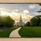 Boston Temple Summer Glow