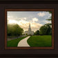 Boston Temple Summer Glow