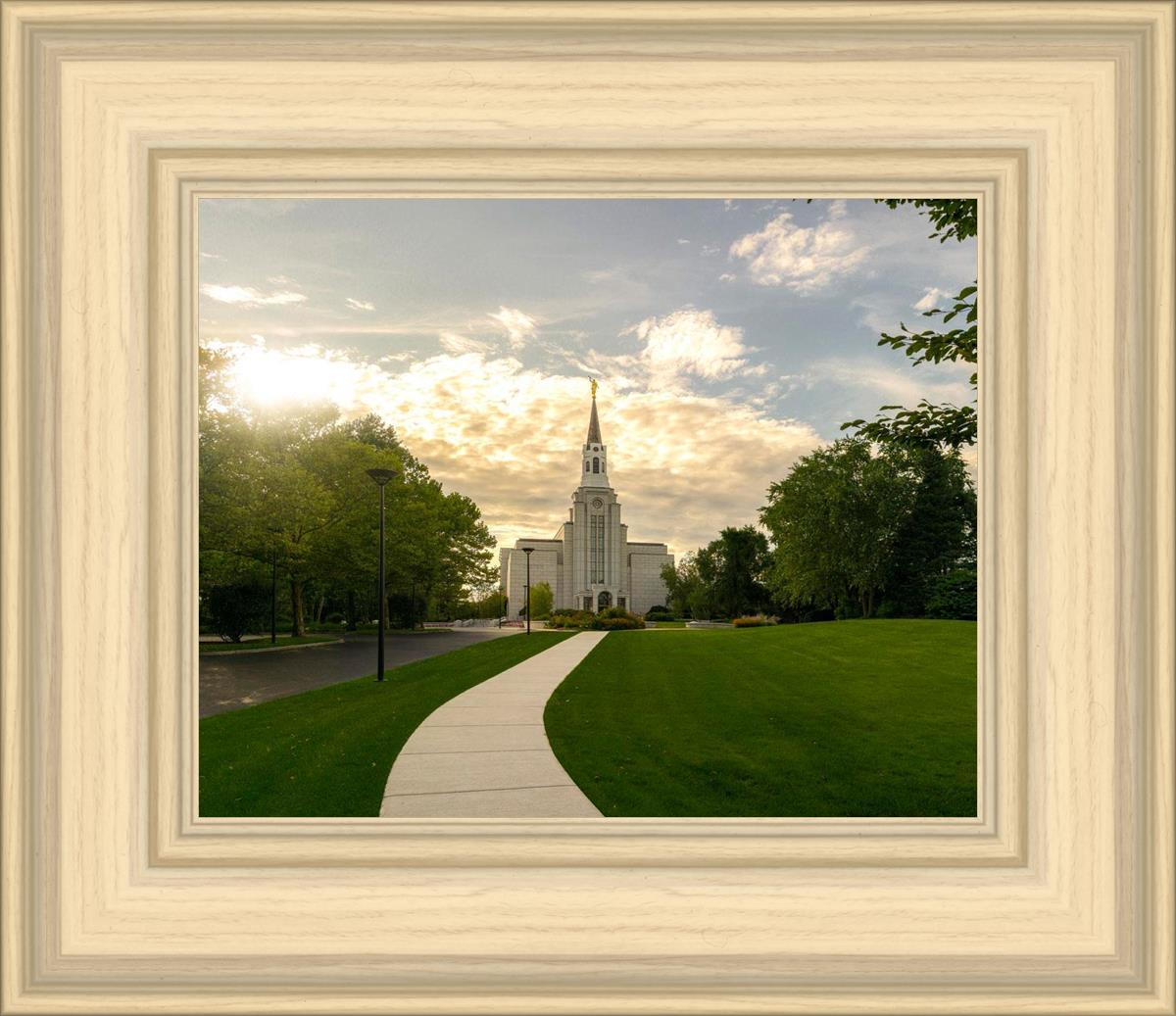Boston Temple Summer Glow