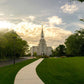 Boston Temple Summer Glow