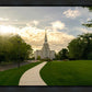 Boston Temple Summer Glow