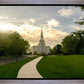 Boston Temple Summer Glow