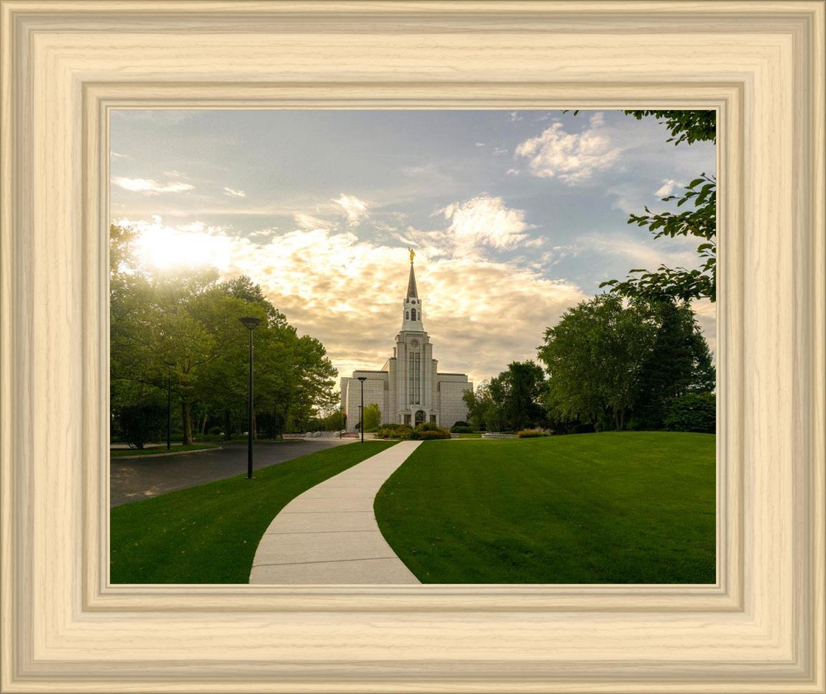 Boston Temple Summer Glow