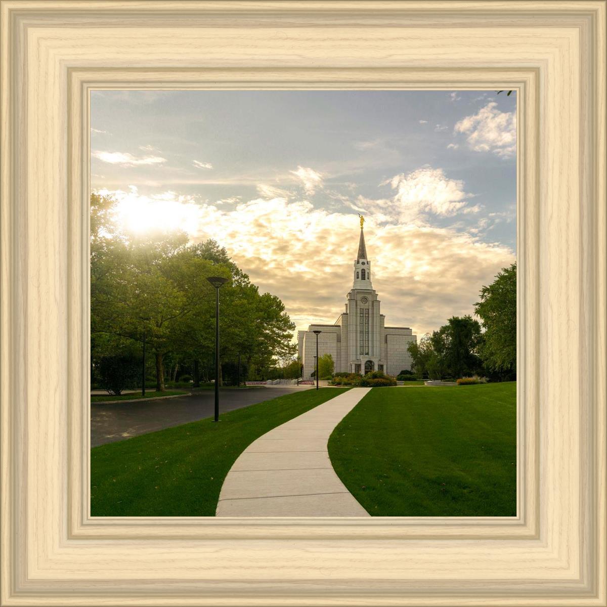Boston Temple Summer Glow