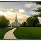 Boston Temple Summer Glow