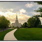 Boston Temple Summer Glow