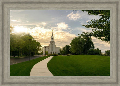 Boston Temple Summer Glow