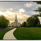 Boston Temple Summer Glow