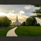 Boston Temple Summer Glow