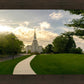 Boston Temple Summer Glow
