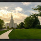 Boston Temple Summer Glow