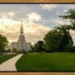 Boston Temple Summer Glow