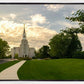 Boston Temple Summer Glow