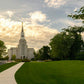 Boston Temple Summer Glow