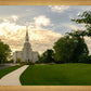 Boston Temple Summer Glow