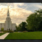 Boston Temple Summer Glow