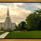 Boston Temple Summer Glow