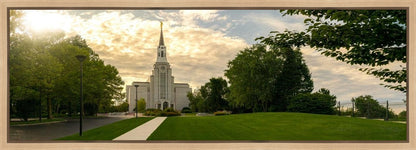 Boston Temple Summer Glow