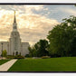 Boston Temple Summer Glow