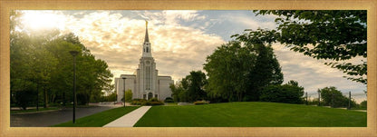 Boston Temple Summer Glow