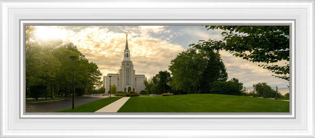 Boston Temple Summer Glow