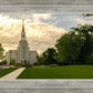 Boston Temple Summer Glow