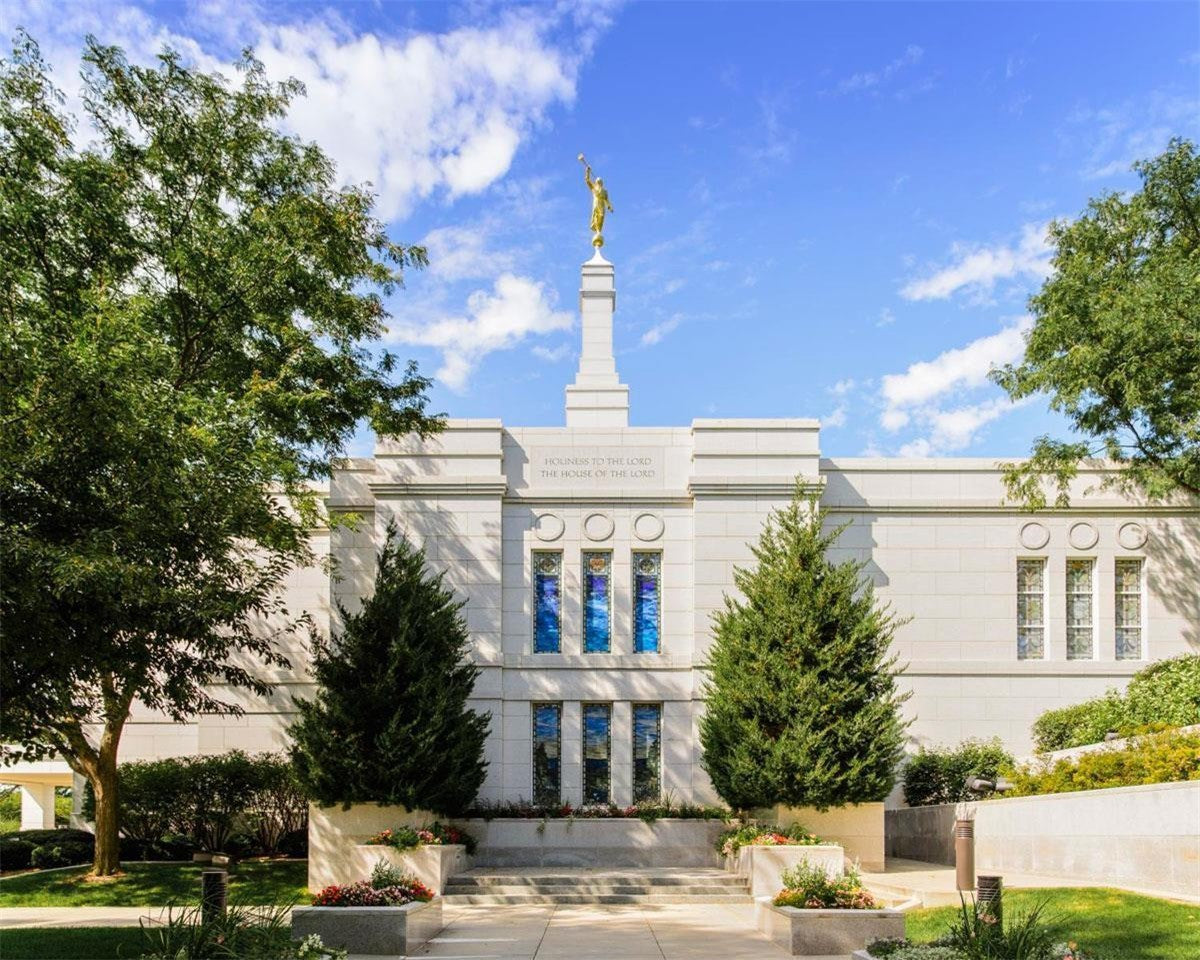 Winter Quarters Temple Summer Light Gallery Wrap