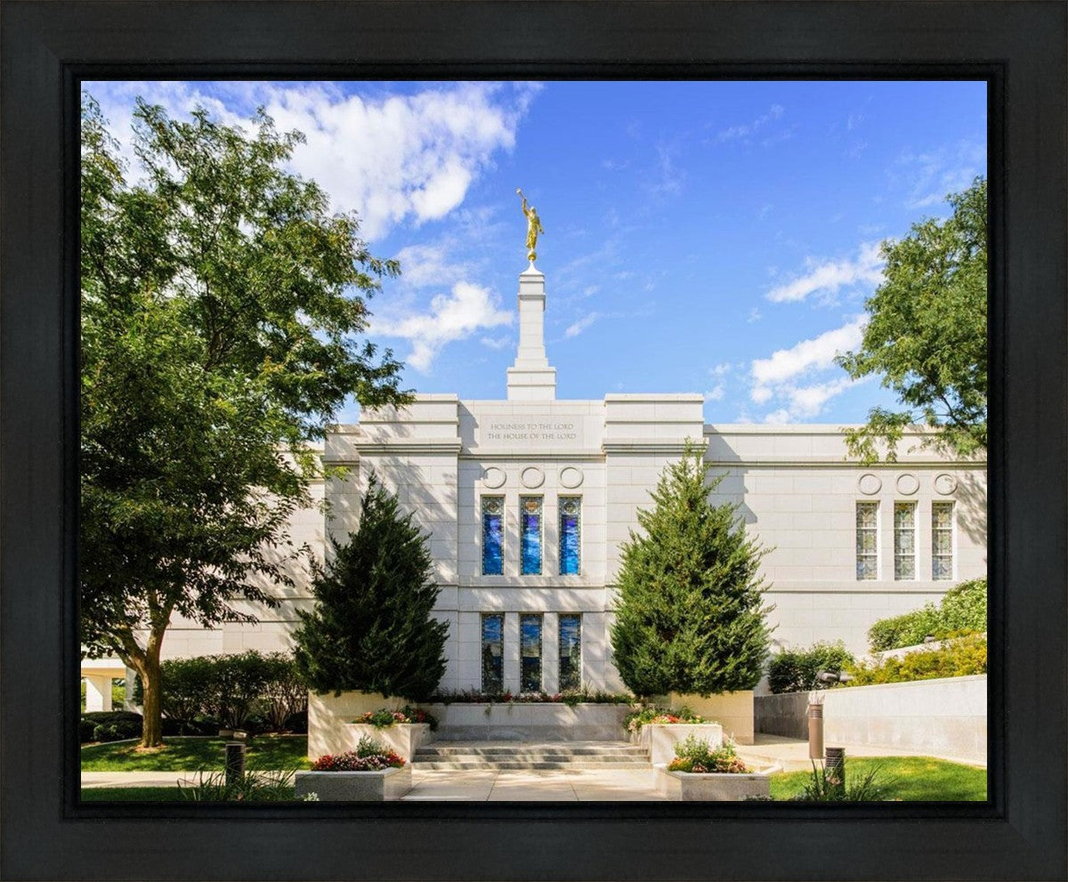 Winter Quarters Temple Summer Light Gallery Wrap