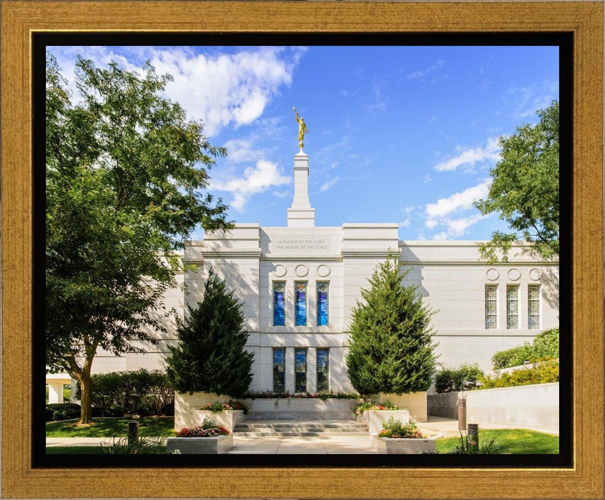 Winter Quarters Temple Summer Light Gallery Wrap