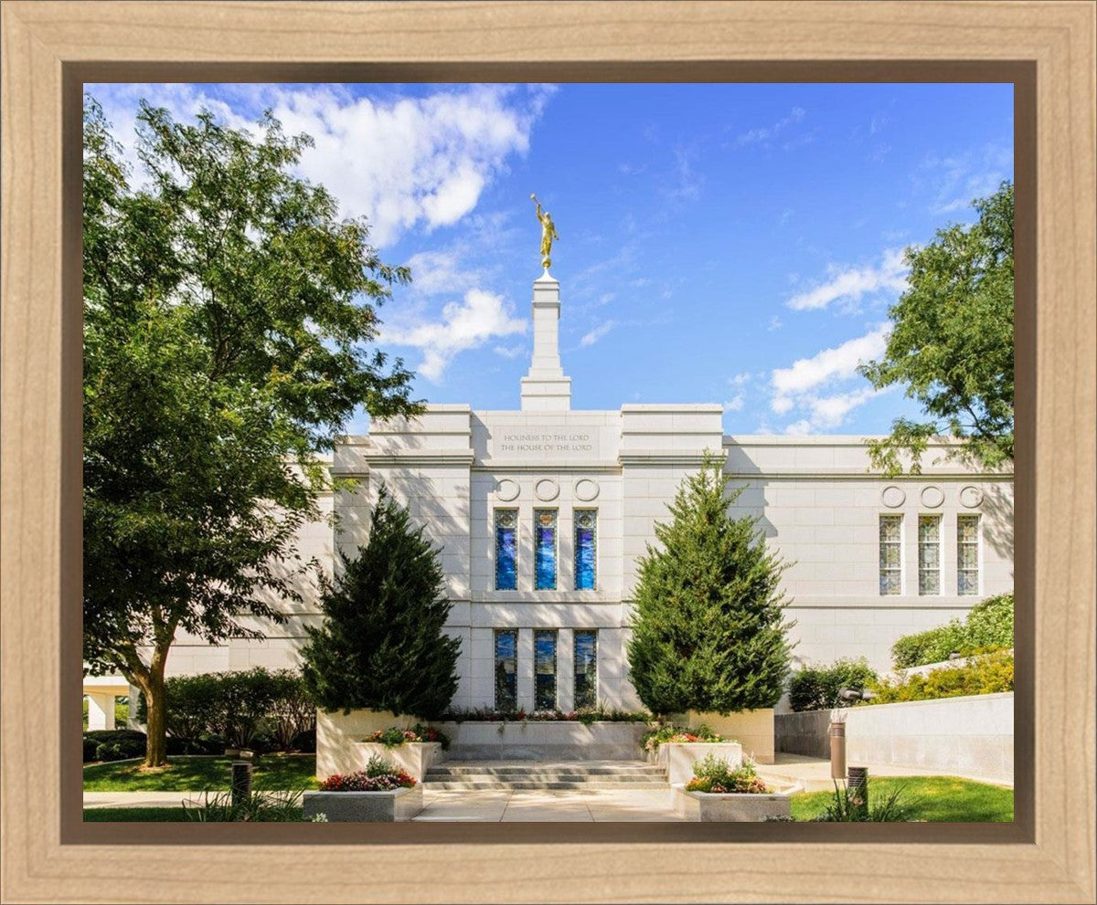Winter Quarters Temple Summer Light Gallery Wrap