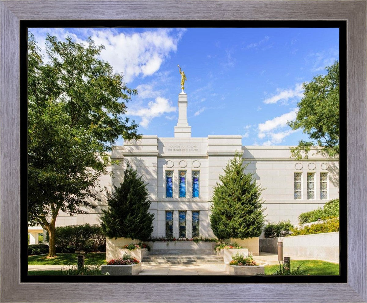 Winter Quarters Temple Summer Light Gallery Wrap