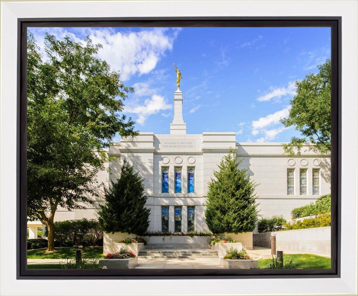 Winter Quarters Temple Summer Light Gallery Wrap