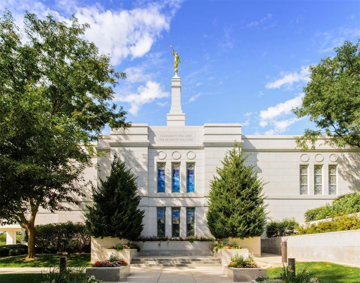 Winter Quarters Temple Summer Light Gallery Wrap
