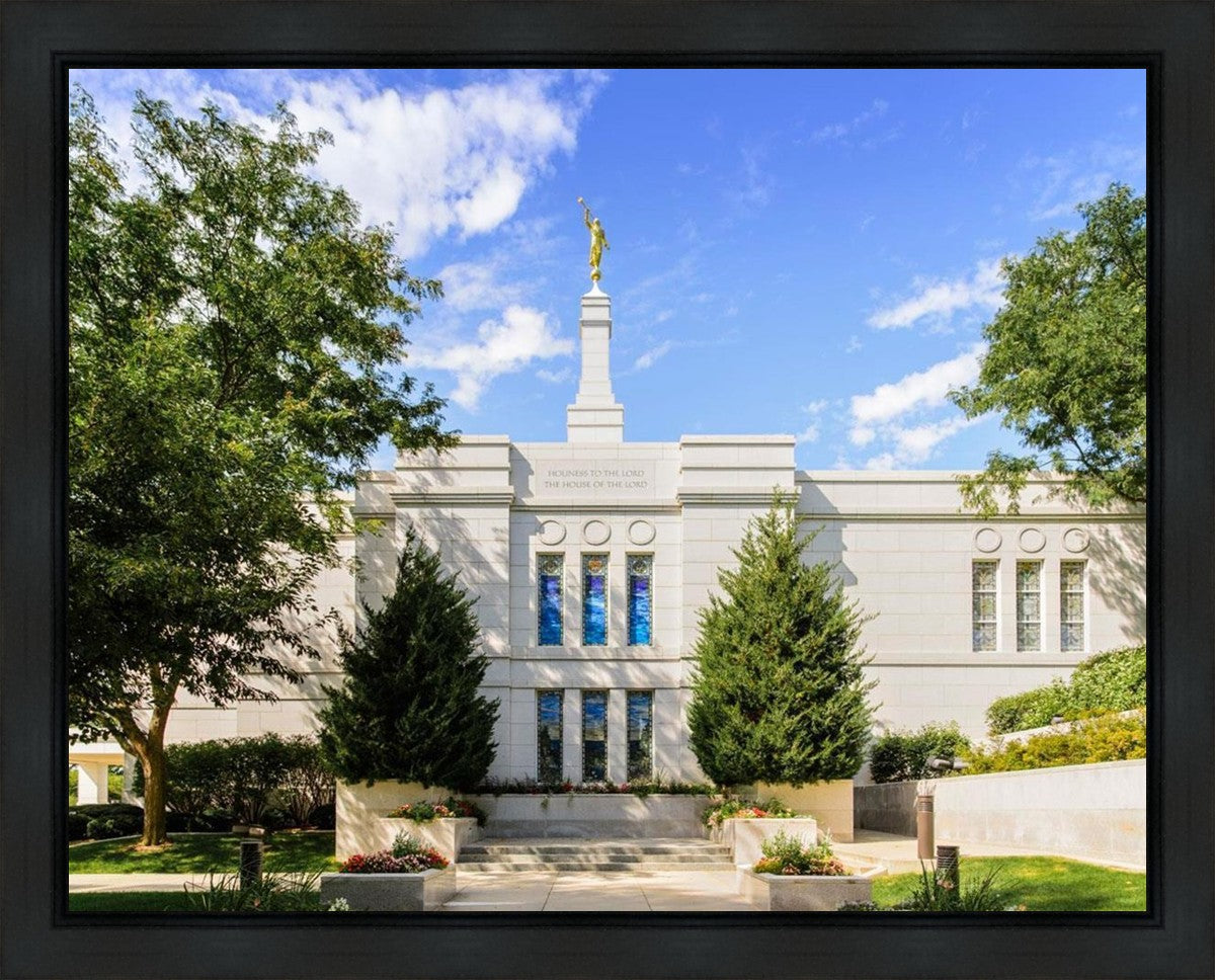 Winter Quarters Temple Summer Light Gallery Wrap