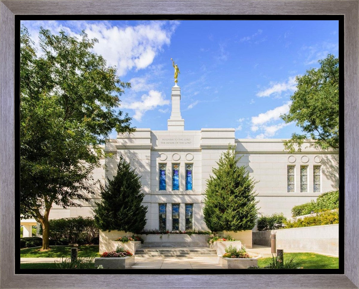Winter Quarters Temple Summer Light Gallery Wrap