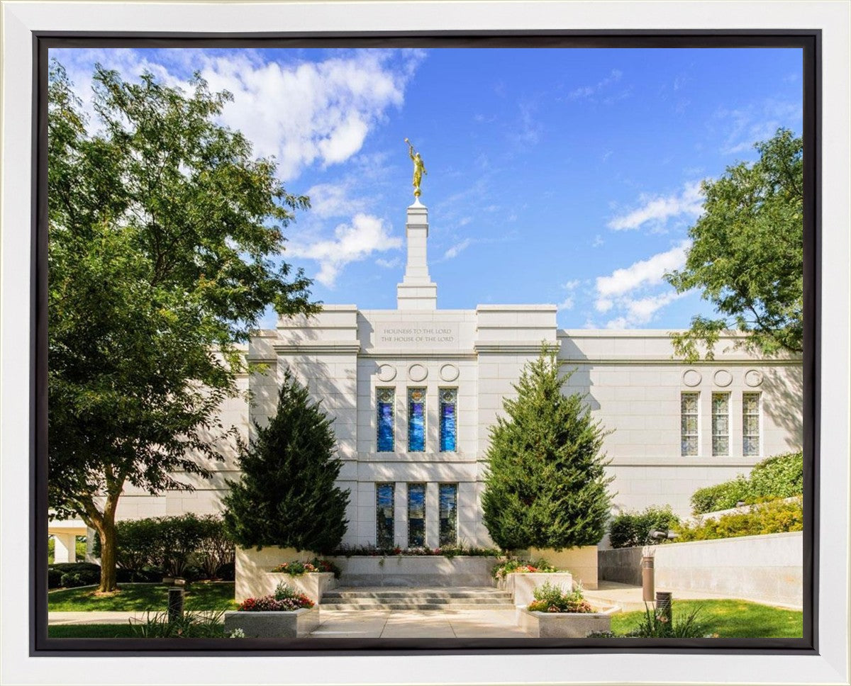 Winter Quarters Temple Summer Light Gallery Wrap