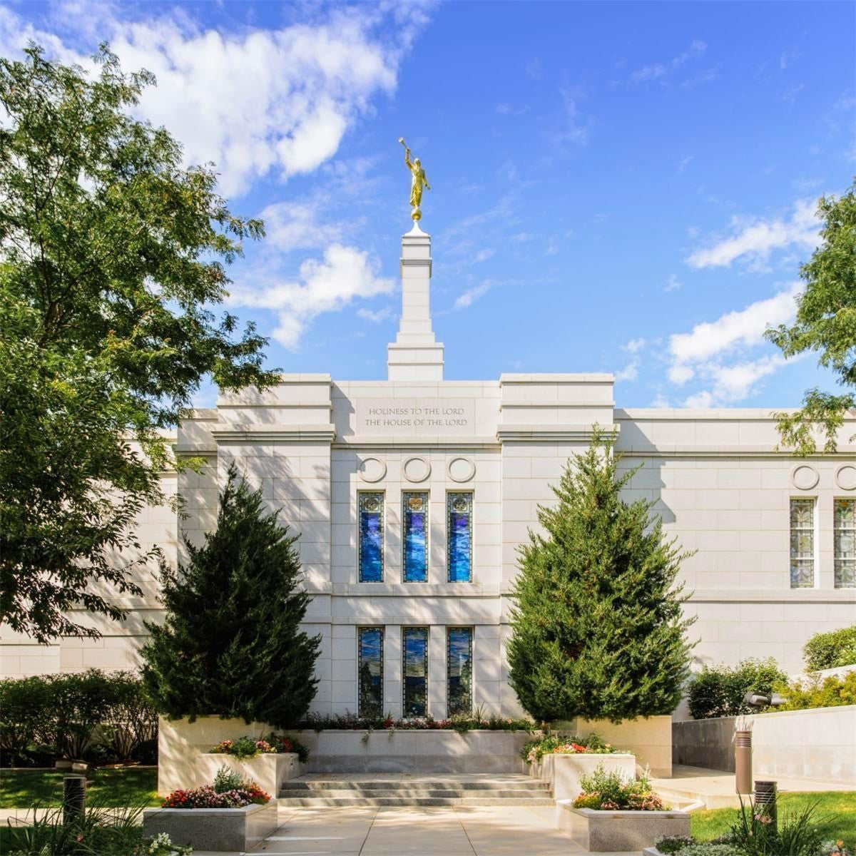 Winter Quarters Temple Summer Light Gallery Wrap