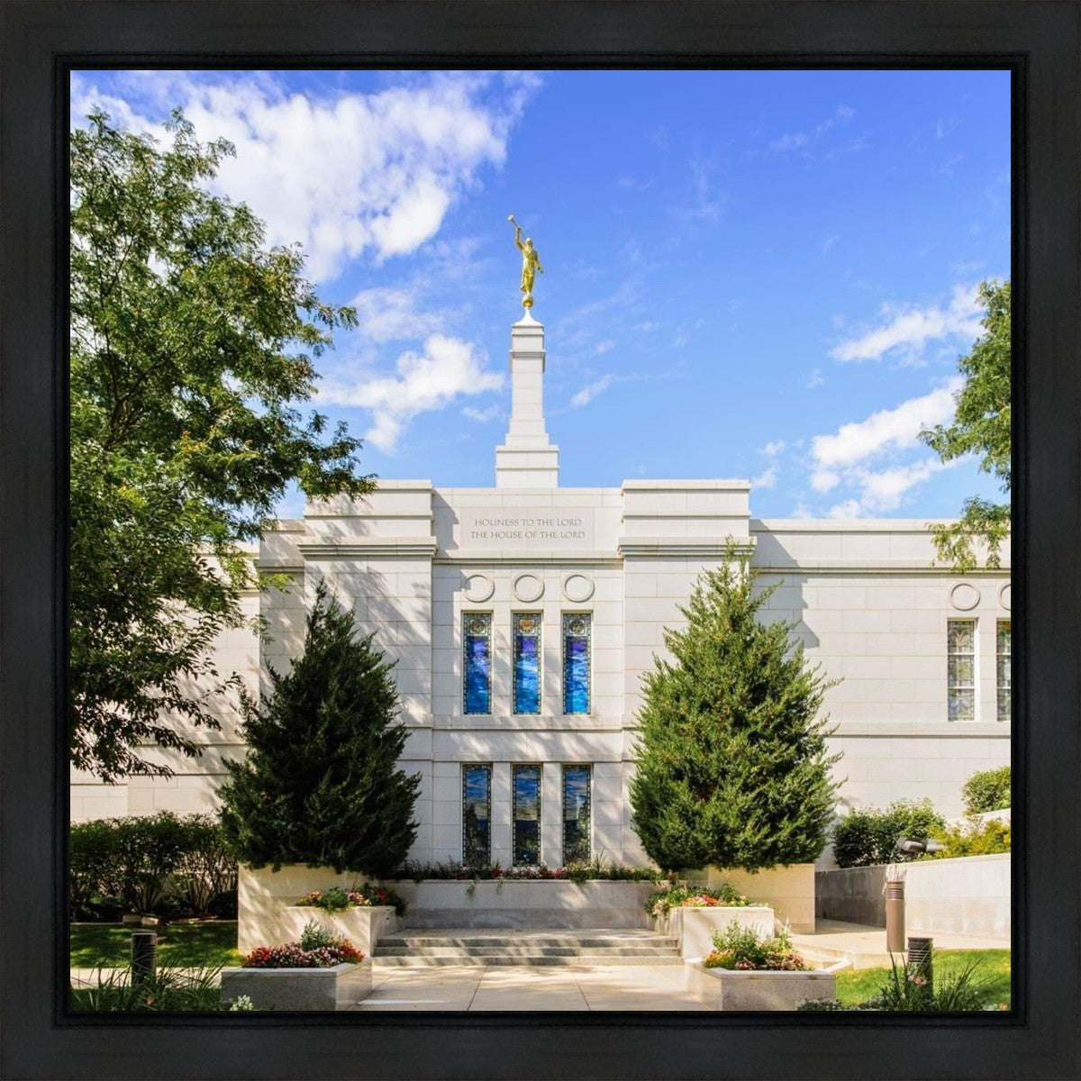 Winter Quarters Temple Summer Light Gallery Wrap
